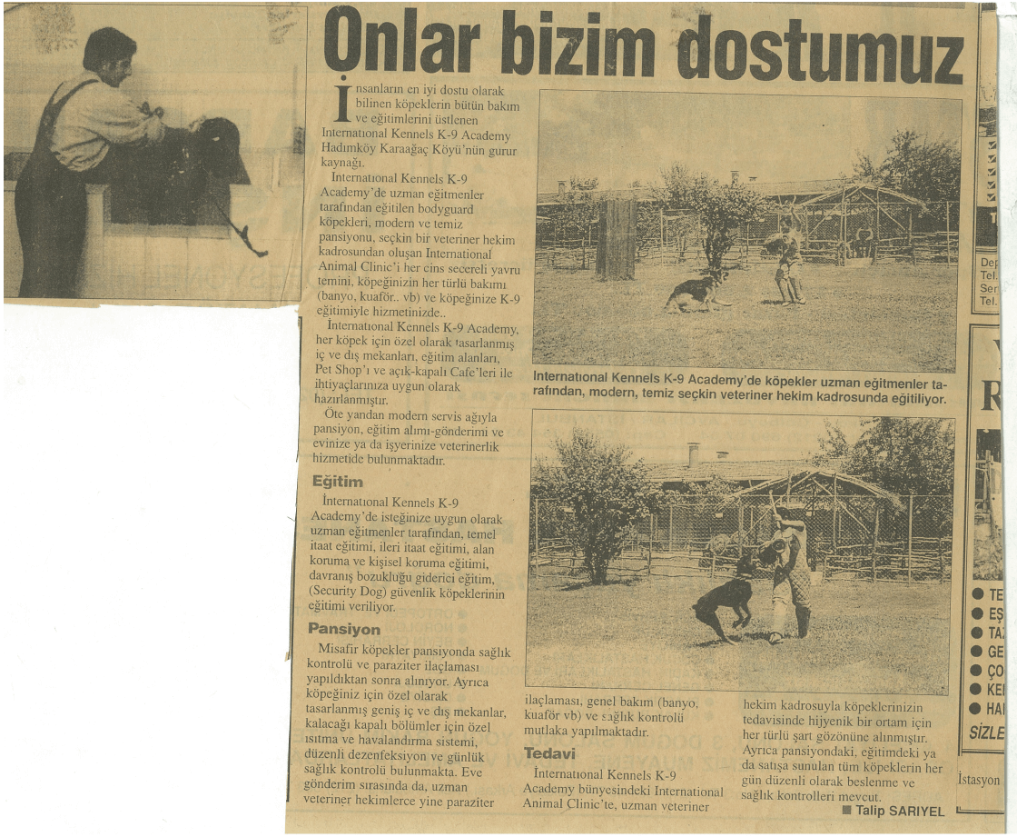 Onlar Bizim Dostumuz