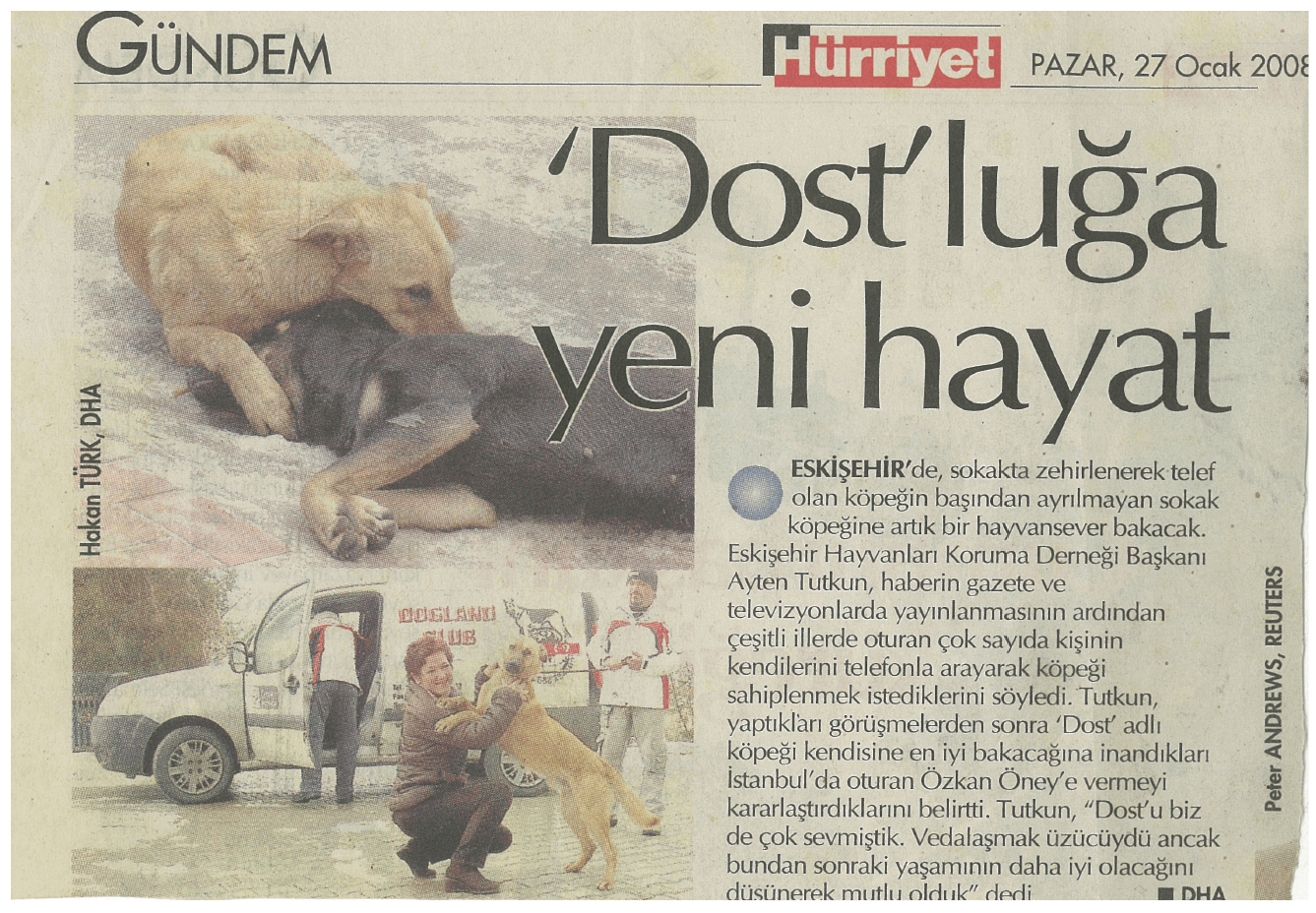 Dost'luğa Yeni Hayat